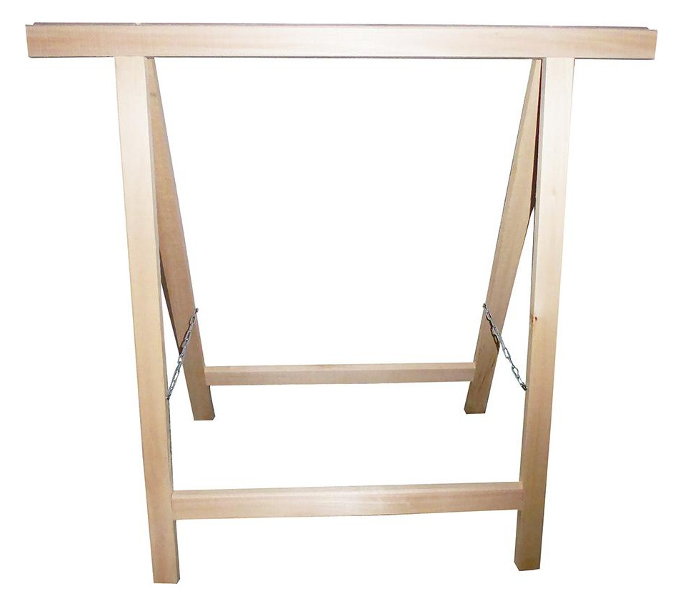 Bild Holzklappbock 75x75cm, klappbar, Univers al - Neutral-1