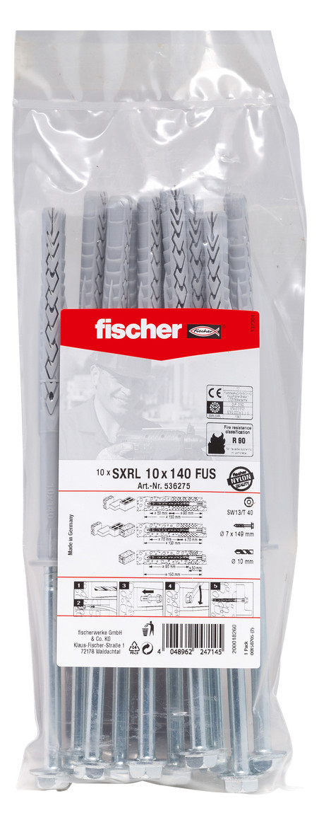 Bild Langschaftdübel SXRL 10x140FUS B - fischer-1