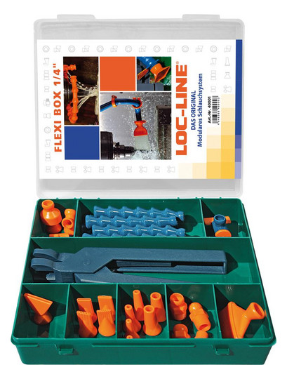 LOC-LINE-Kühlmittelschlauch-Satz 1/4 in Flexi Box