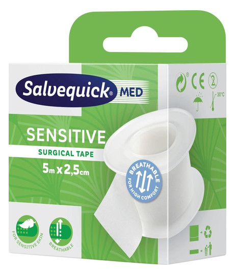 CEDERROTH-Tapeband Salvequick - 5m x 2,5cm