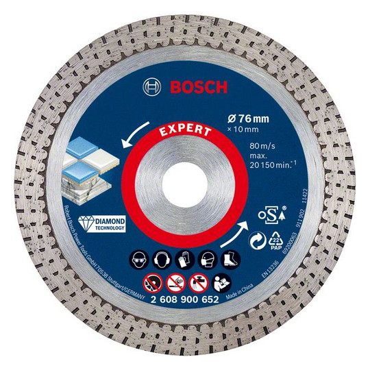 2608900652 DIA TS HardCeramic 76x22.23x1 - UNI ELEKTRO Online-Shop