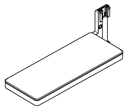 GROHE Ablage Rainshower Aqua 101677 für RSH Aqua Pure DS cool sunrise