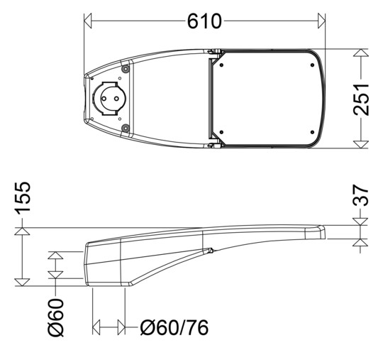Schuch LED Außenleuchte 48 1601 