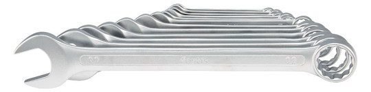 fortis-Ring-Maulschlüssel-Satz, gerade - 12-teilig,...