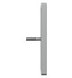 Zentralplatte Sat/TV/Radi System M alu Schraubbef 4f