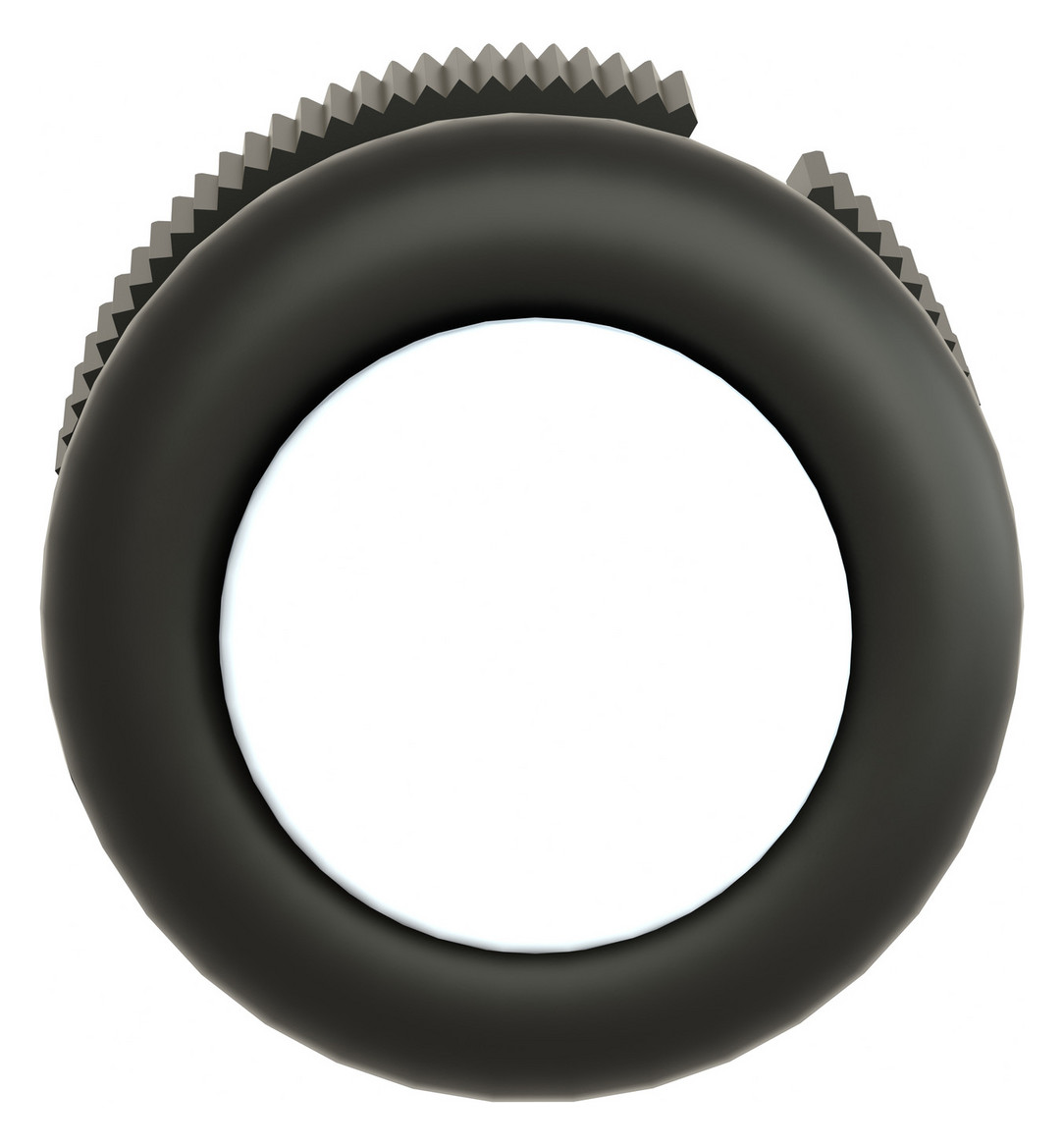 Drucktaster Front 1f ws Ø22,5mm rnd IP65 Tastend