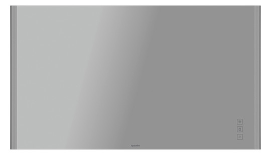 Duravit Lichtspiegel XSquare 140 x 80 x 3,3 cm, 72 W, LED, chrom