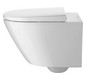 Duravit Wand-Tiefspül-WC-Set D-Neo mit WC-Sitz, Rimless, weiß