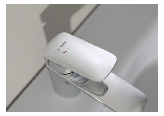 hansgrohe Waschtisch-Einhebelmischer Logis 70 CoolStart ohne Ablaufgarnitur, chrom