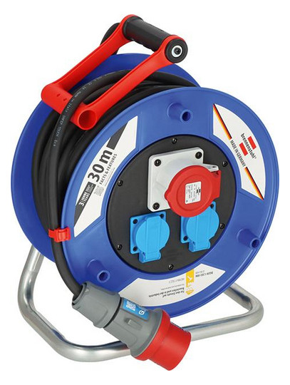 BRENNENSTUHL-Kunststoff-Kabetrommel Garant CEE 320 - 16A,...