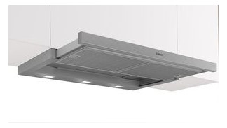 Dunstabzugshaube Flschirm 900mm si A LED 63dB 412cbm/h Ø120-150mm 4st Abl/Uml