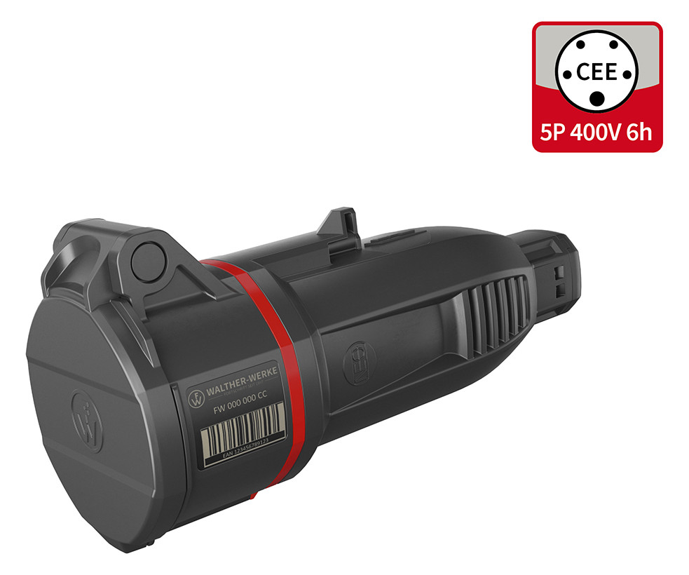 CEE-Kupplung 5p 16A IP54 NEO IP54 ger 400V/rt 6h schraubl.Kl Kst