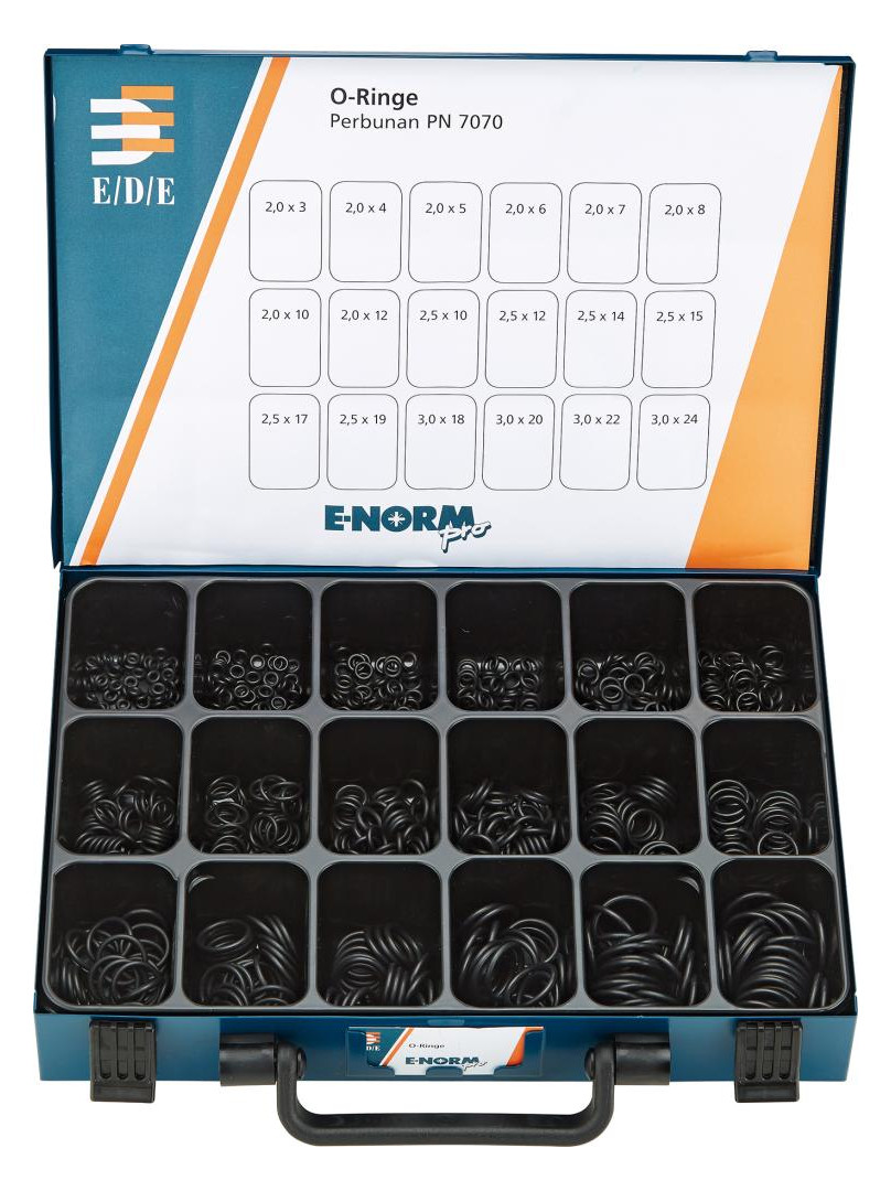 Bild E-NORM Montagekoffer 40 O-Ringe - E-NORMpro-1