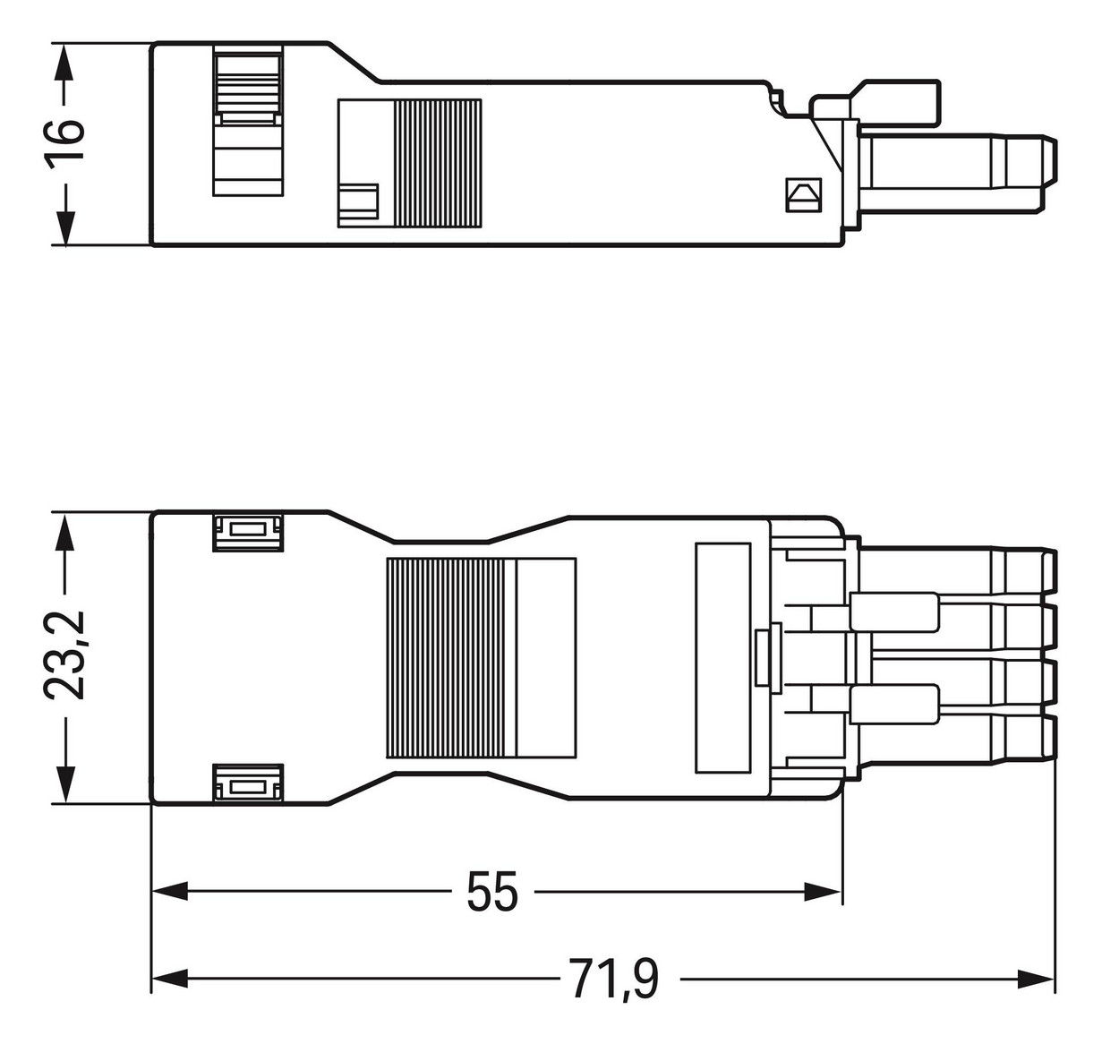 Steckverbinder Gebäude 4p Serie 890 16A Federzug 400V Buchse 1,5qmm Ø10,5mm hfr Steckverbinder Gebäude 4p Serie 890 16A Federzug 400V Buchse 1,5qmm Ø10,5mm hfr