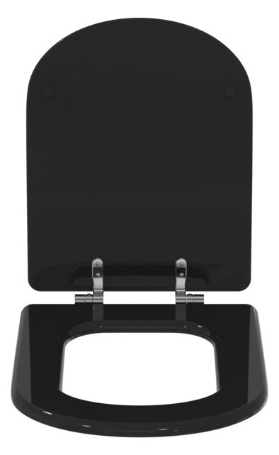 Ideal-Standard WC-Sitz Calla MDF, Scharniere Edelstahl, Softclosing, schwarz Ideal-Standard WC-Sitz Calla MDF, Scharniere Edelstahl, Softclosing, schwarz