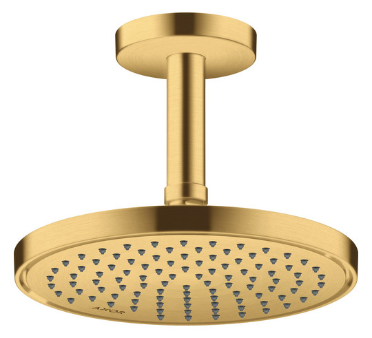 hansgrohe Deckenanschluss Axor 100mm, rund, brushed gold optic