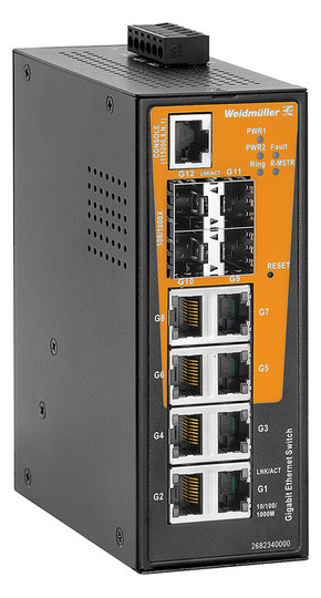 Weidmüller IE-SW-AL12M-8GT-4GESFP 