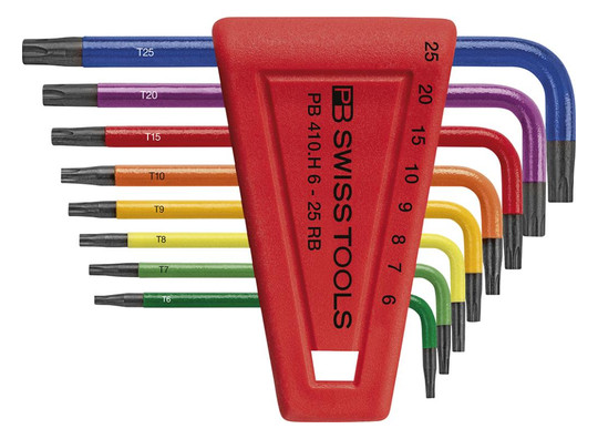 PB SWISS TOOLS-Winkelschraubendreher-Satz TORX PB410.H...