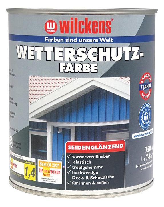 Bild Wetterschutzfarbe 750 ml, anthrazitgrau - wilckens-0