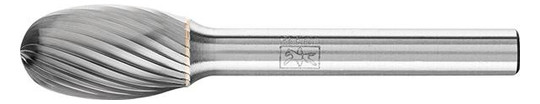 PFERD-HM-Frässtift Tropfenform TRE - 12x20mm, Z3,...
