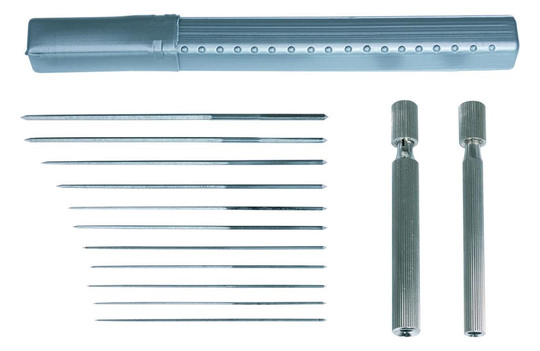 KUKKO-Düsenreibahlensatz - 0,6-1,9 mm ,12 Stück