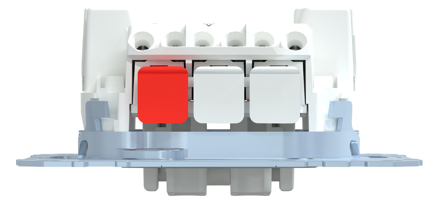 Wipptaster-Modul 2W UP QuickFlex IP20