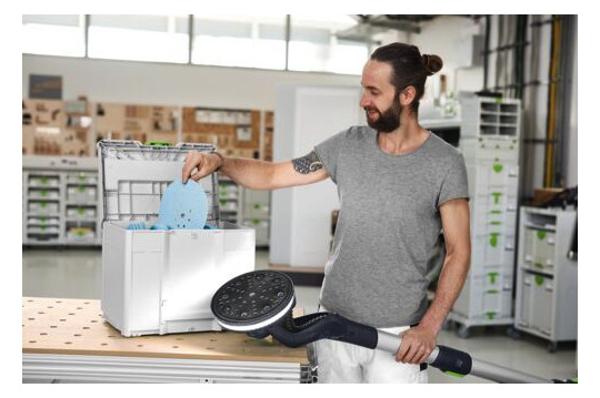 Bild Schleifmittel-Systainer³ Granat SYS-STF D225 GR-Set - Festool-4