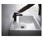 hansgrohe Waschtisch-Einhebelmischer 100 Vernis Shape mit Zugstangen-Ablaufgarnitur, mattschwarz