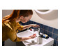 hansgrohe Waschtisch Xanuia Q 600x480mm, mit Hahnloch/Überlauf, weiß