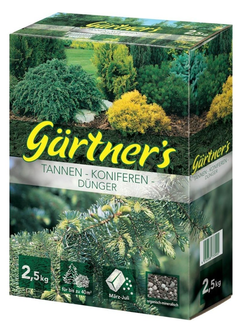 Bild Tannendünger, 5-3-6+(4MgO) 2,5 kg - Gärtner`s-0