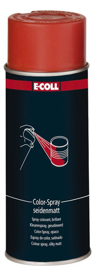 E-COLL-Color-Spray, seidenmatt RAL3000-feuerrot - 400 ml