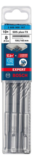 BOSCH-EXPERT- SDS-plus-Hammerbohrer SDS-plus 7X -...