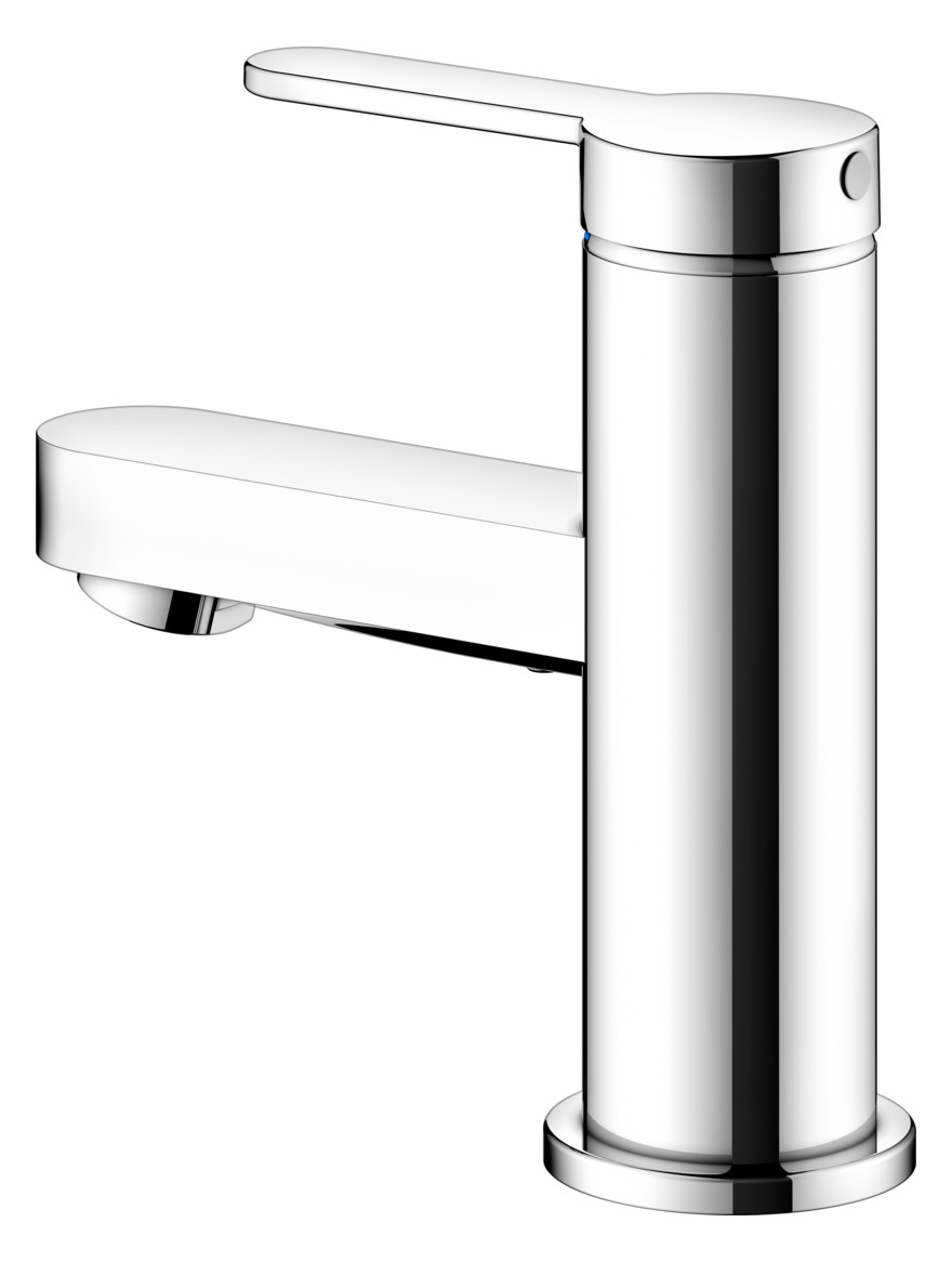 KEUCO Waschtisch-Einhebelmischer 60 IXMO Flat Ausladung 89mm, ohne Ablaufgarnitur, verchromt