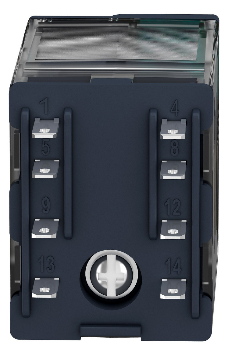 Schaltrelais 2W IP40 21x27x55mm Steckanschl