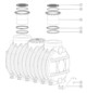 Kessel Fettabscheider EasyClean G NS 35, Einbautiefe 615-1110 mm, Klasse A/B
