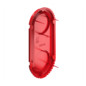 Signaldeckel Kst 140x42mm Steckdeckel oval