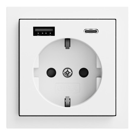 GIRA 245972 SCHUKO SP USB-Spannungsvers. 