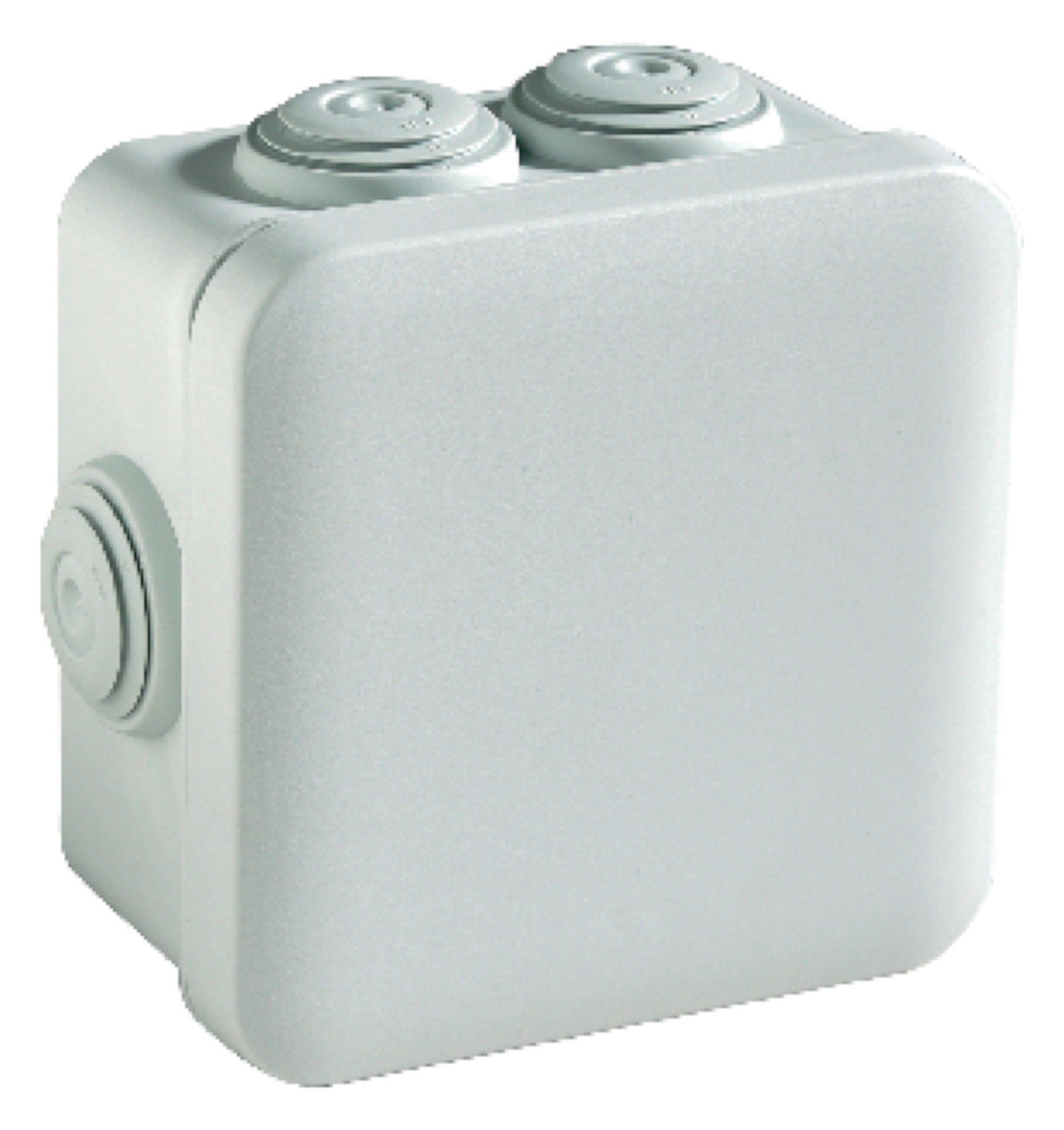 Abzweigdose IP55 2,5qmm 80x80x45mm gr Kst Wand/Decke