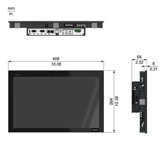 Schneider Harmony Web      HMIGT6740WCDW 