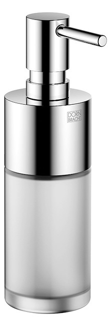 Dornbracht Spender Standmodell, Flasche aus Kristallglas, matt, Dark Platinum gebürstet Dornbracht Spender Standmodell, Flasche aus Kristallglas, matt, Dark Platinum gebürstet