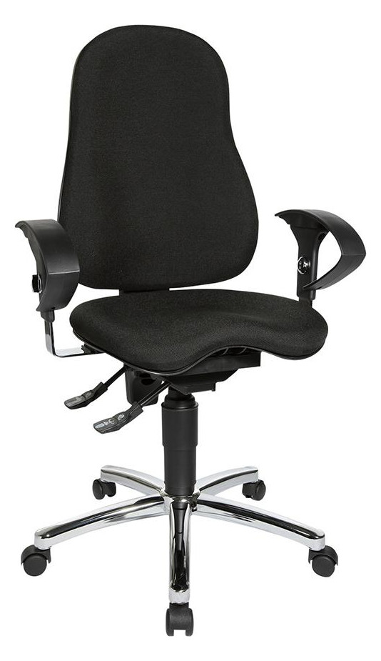 Bild Drehstuhl Sitness 10 schwarz-3