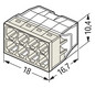 Steckklemme 8f 450V 24A Serie 2273 0,5-2,5qmm f.Massivleiter