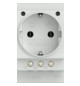 SCHUKO-Steckdose 16A nach Steckdose REG 230V/AC 2,5TE 58mm IP20