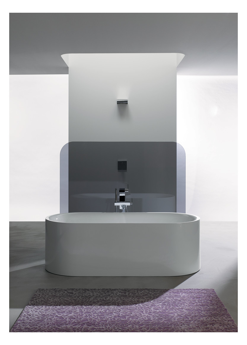 Badewanne BetteLux Oval Silouette-3465 violett, 170x75x45cm, freistehend