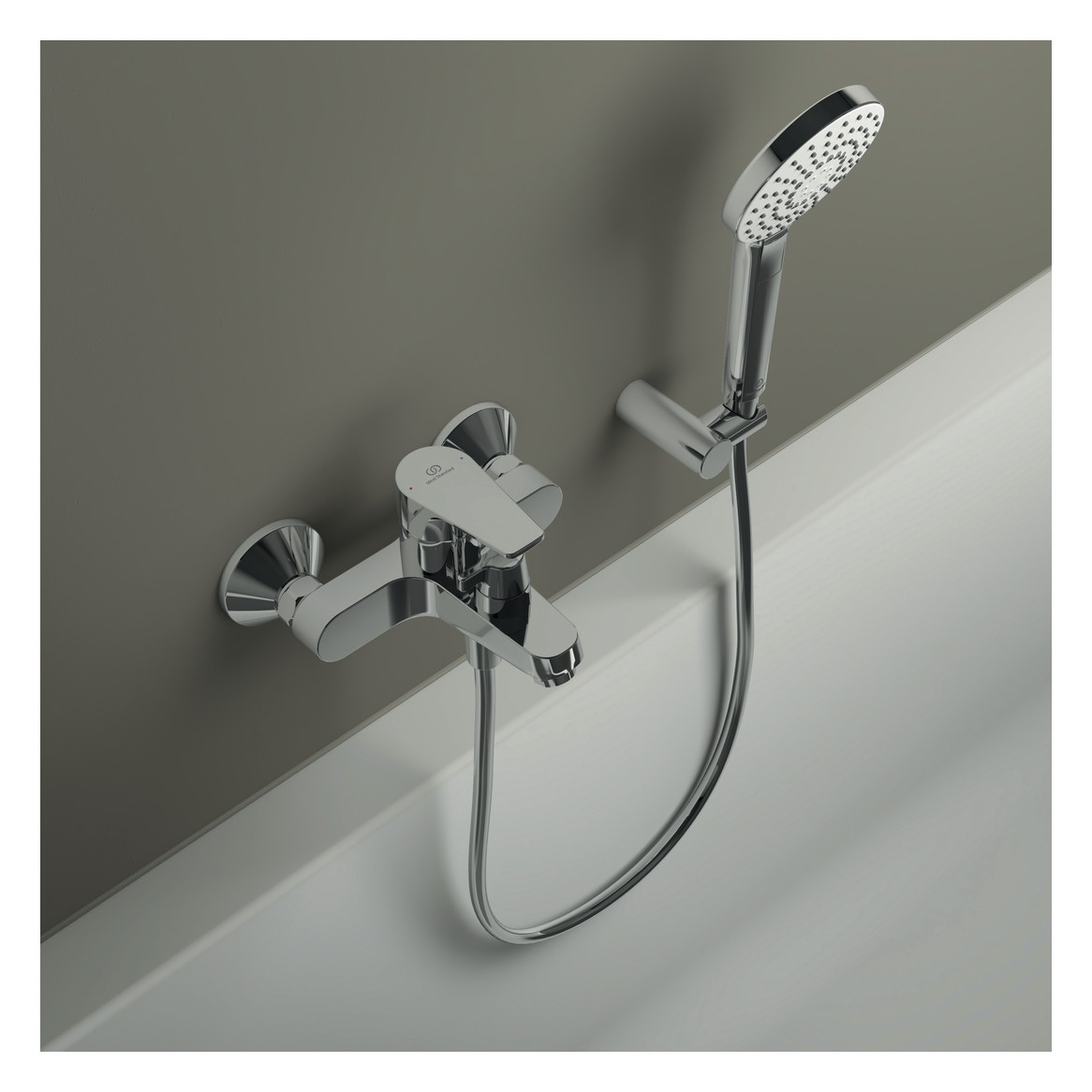 Ideal-Standard Handbrause-Set Idealrain Evo 3-Funktionen, d= 11cm, verchromt