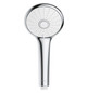 GROHE Handbrause Euphoria 110 Massage 3 Strahlarten, Brauseboden weiß, chrom