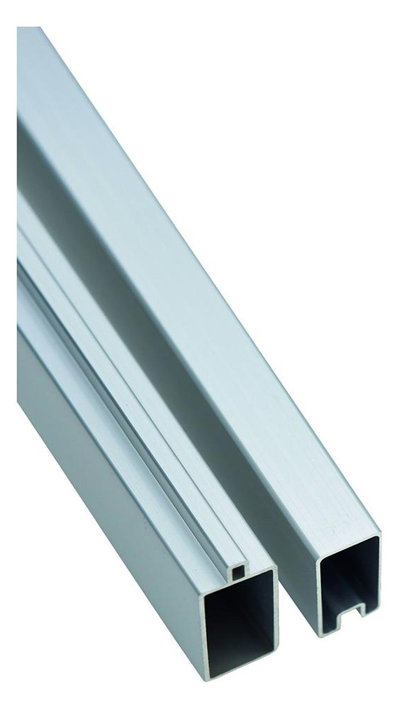 Bild SKÄR-Serie 20x40x1790mm Aluminium Silber SET Start- & Abschlussleiste BPC-Steckz - n.a.-0