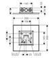 hansgrohe Kopfbrause Axor Decke, UP-Installation, 300x300mm, 1jet, chrom