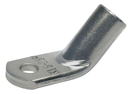 Rohrkabelschuh 35qmm M8 45° Kl.2 Ring Cu verzinnt