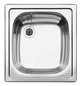 Blanco Einbau-Becken TOP EE 43,5 x 47 x 15 cm, Edelstahl, ohne Ablauffläche